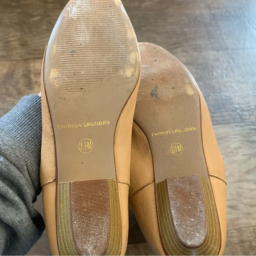 Chinesee Laundry tan cowboy boots - Picture 4 of 10